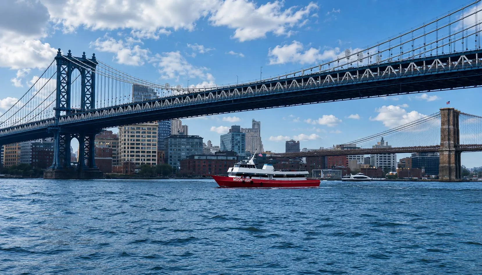 New York Harbor cruise views